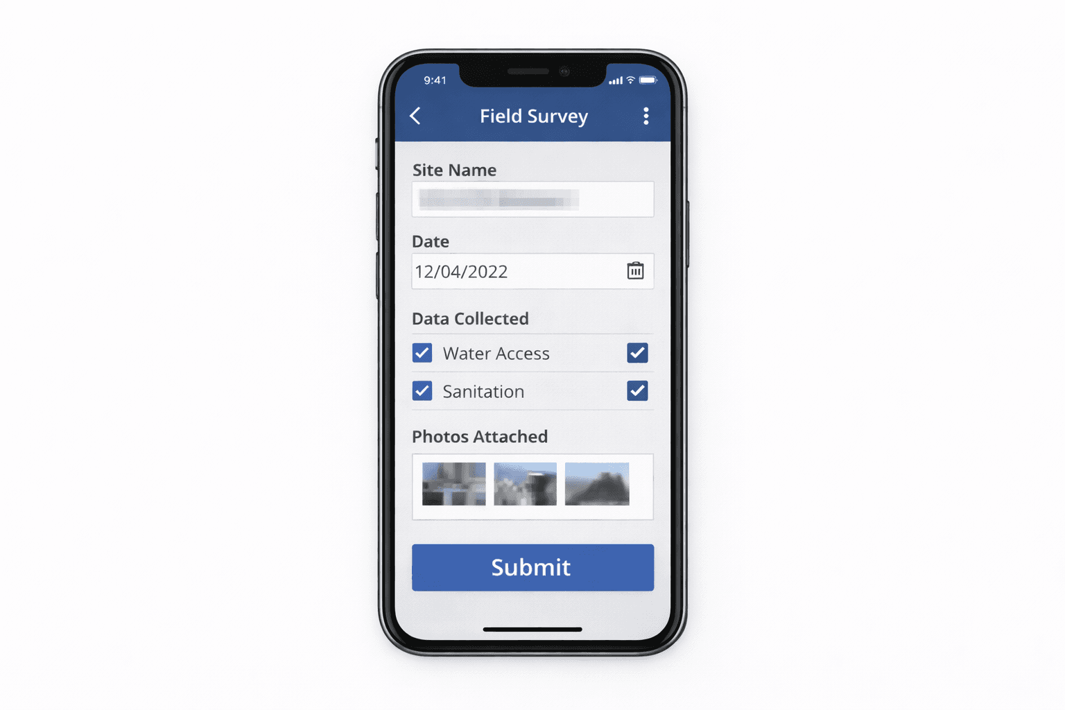 Mobile Data Collection Application